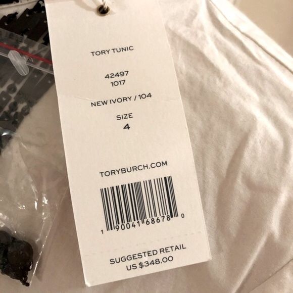 Tory Burch Embellished 'Tory Tunic'🌺 NWT - Picture 8 of 13